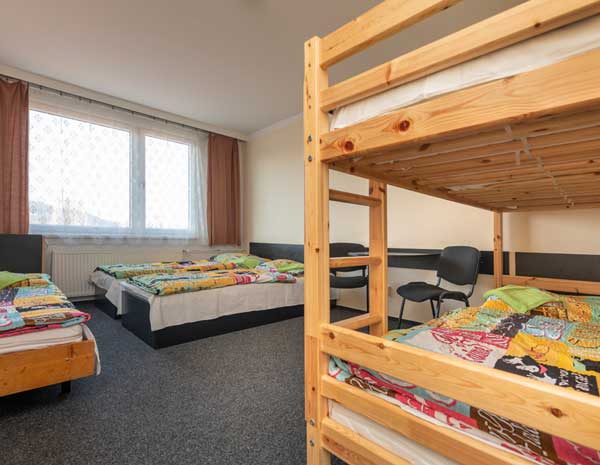 Five-bedded room Hotel Buly Písek